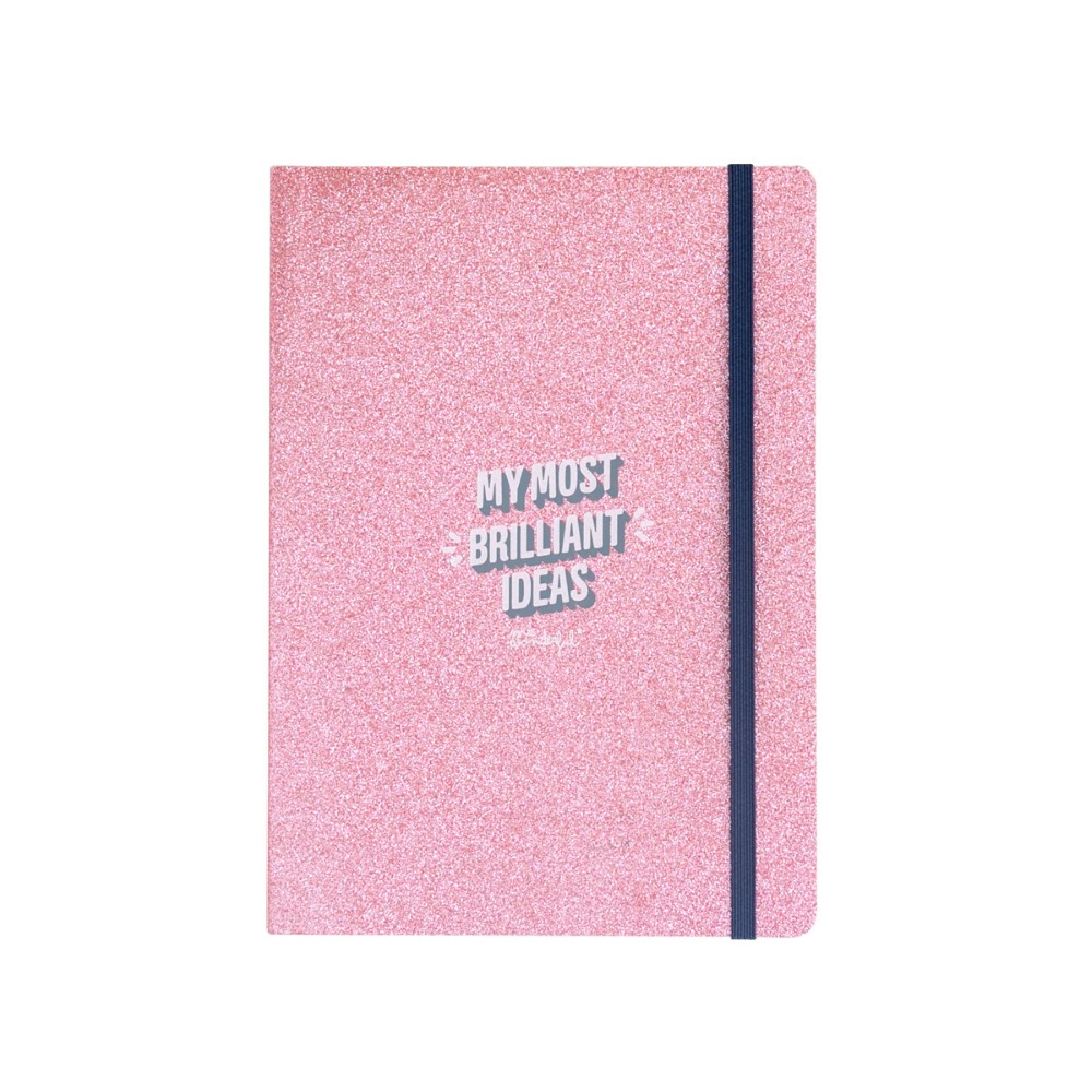 Glitter Collection Shine Brighter Everyday Notebook Small