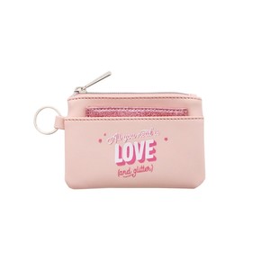 Glitter Collection All You Need Is Love and Glitter Purse
