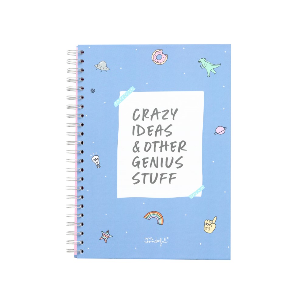 School Crazy Ideas & Other Genius Stuff Notebook