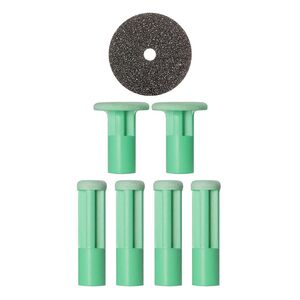 PMD Personal Microderm Green Replacement Discs - Moderate (4 Small & 2 Large)