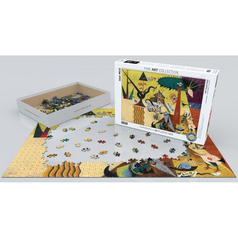 Eurographics The Tilled Field By Joan Miro 1000 Pcs Jigsaw Puzzle