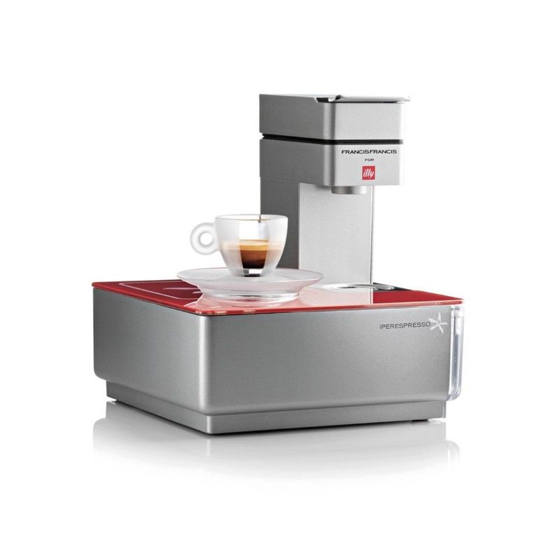 Illy Y1.1 Iperespresso Coffee Machine Red