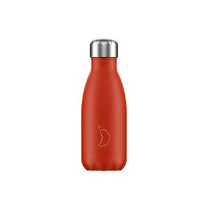 Chilly's Bottle Neon Red Water Bottle 260ml