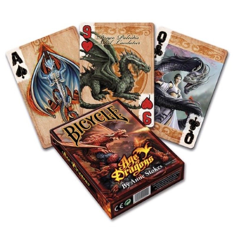 Bicycle Anne Stokes Age Of Dragons Playing Cards