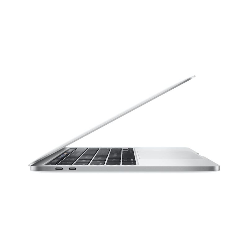 Apple MacBook Pro 13-Inch with Touch Bar Silver 2.0Ghz Quad Core 10th Gen i5/512 GB/4 Thunderbolt Ports (Arabic/English)