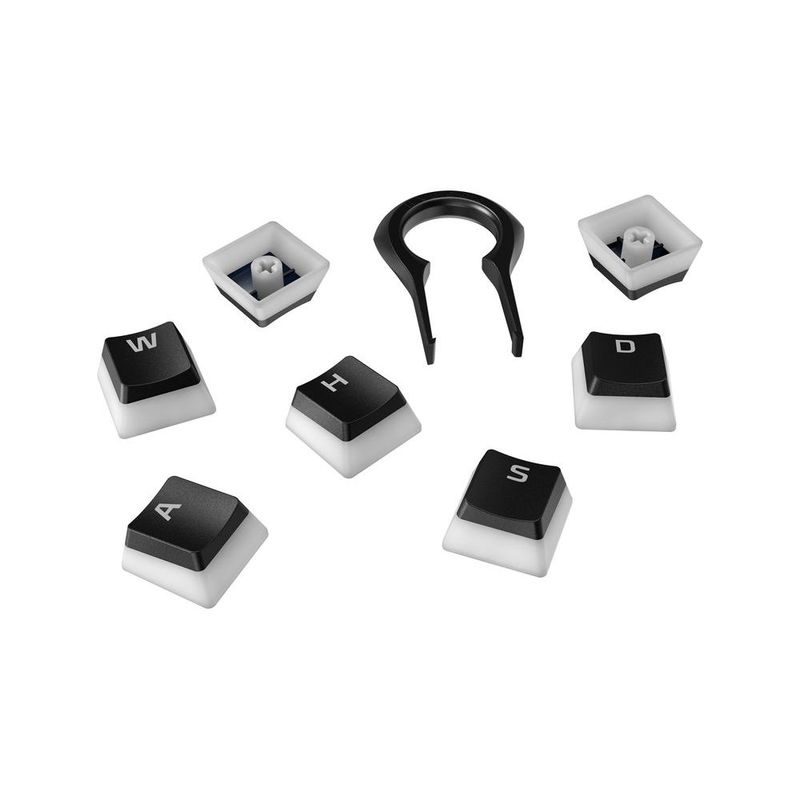 HyperX Pudding Keycaps Full Key Set PBT US Black