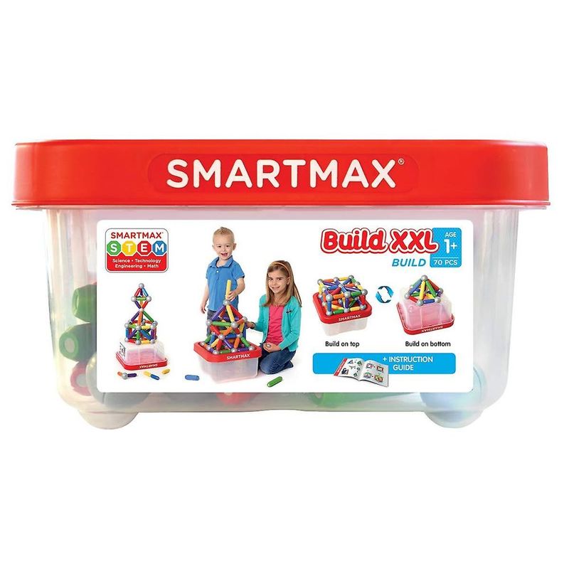 Smartmax Build XXL Magnetic Building Set (70 Pcs)