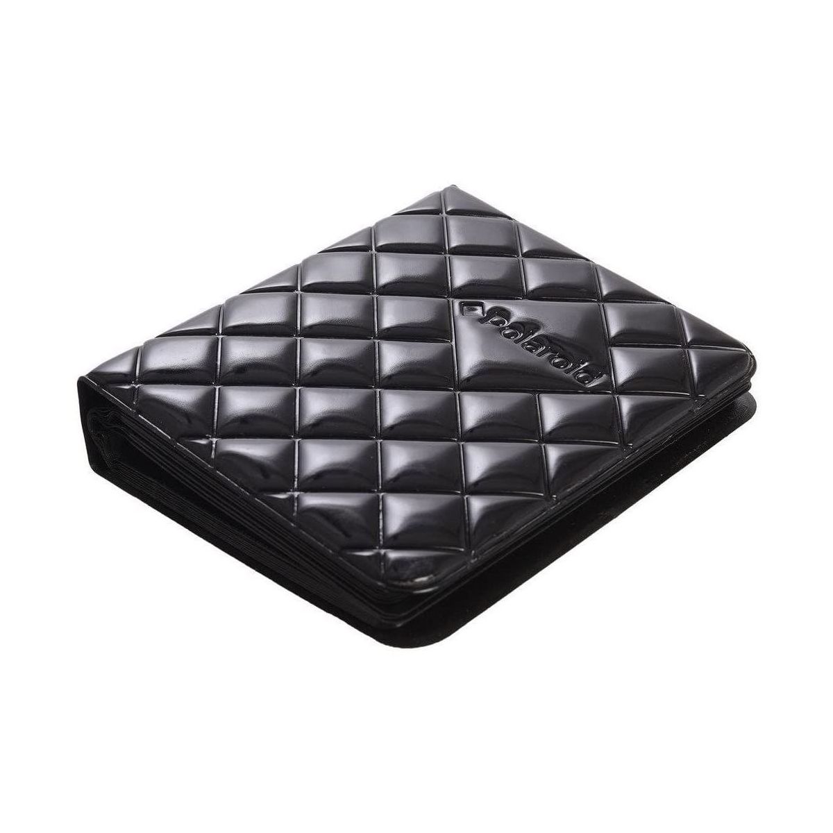 Polaroid Quilted Cover Photo Album Black for 2 x 3 inch Photos (Holds up to 64 Photos)