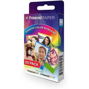 Polaroid Zink Premium Rainbow Frame 2 x 3 inches (20 Pack)