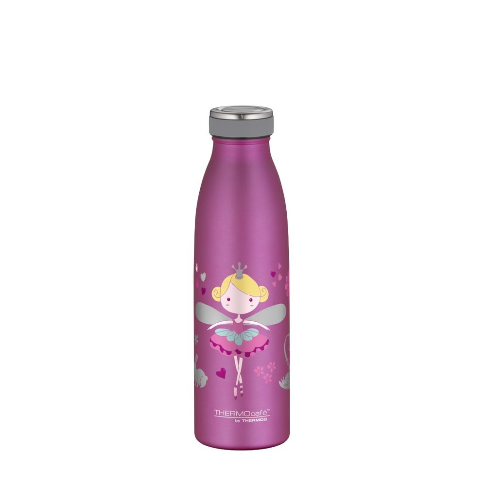 Thermos Thermocafe By Double Wall Stainless Steel Insulated Bottle 500ml Princess