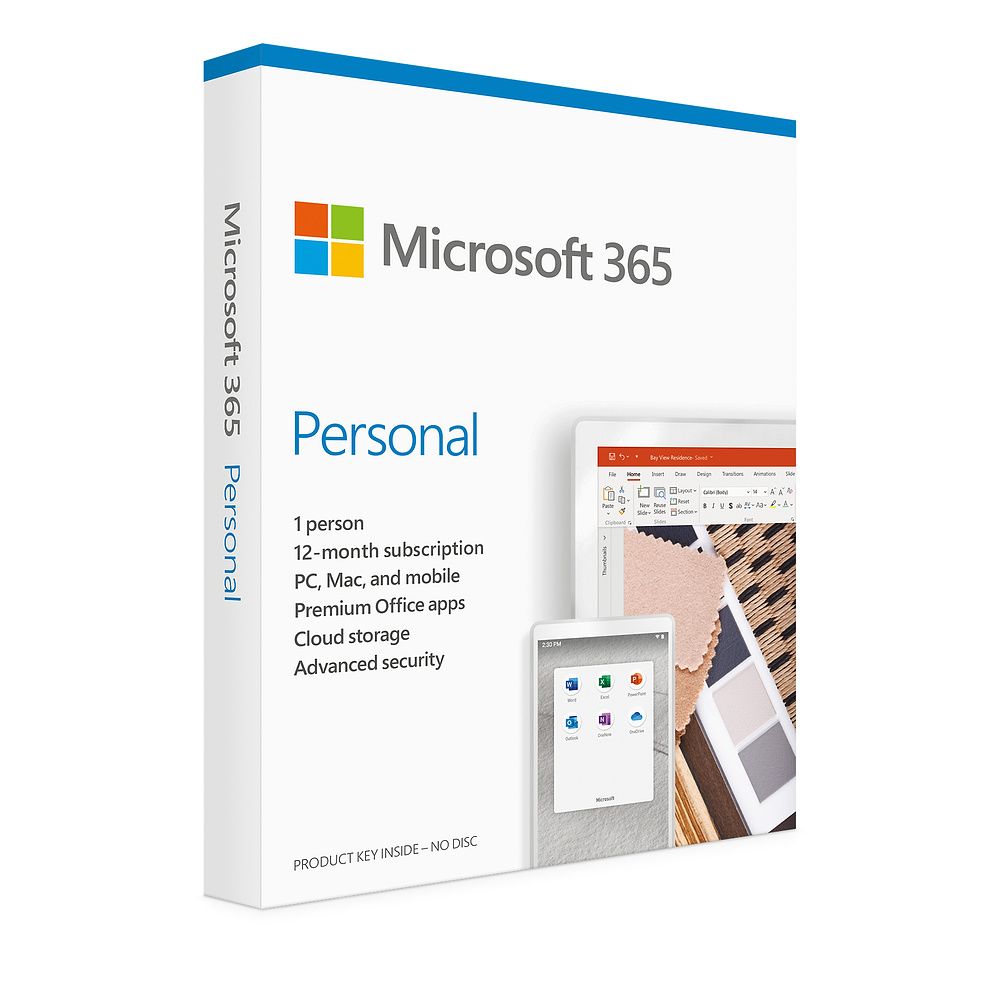 Microsoft 365 Personal (12 Month Subscription)