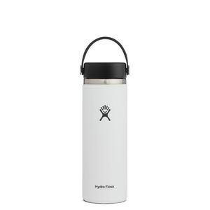 Hydro Flask Canteen Vacuum Bottle Wide White 590ml