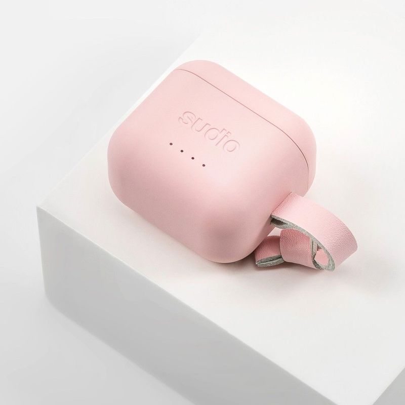 Sudio Ett Active Noise-Cancelling Wireless Earphones Pink