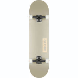 Globe Goodstock Skateboard Off White 8.0Fu
