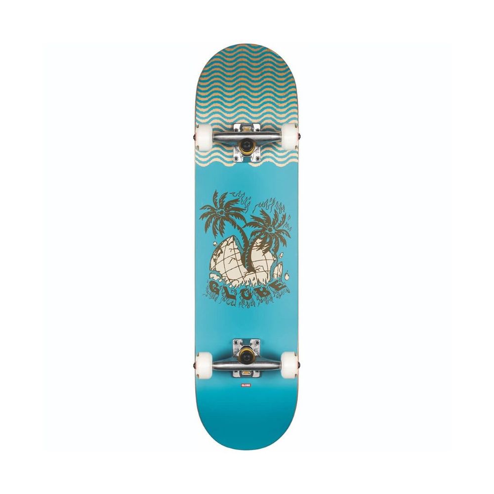 Globe G1 Overgrown Skateboard Blue 8.0