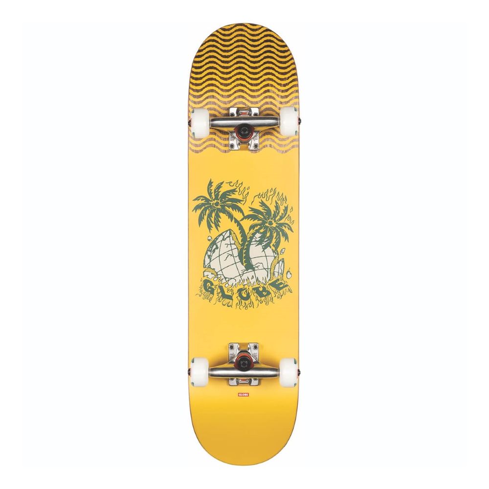 Globe G1 Overgrown Skateboard Yellow 7.75