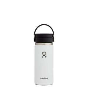 Hydro Flask Canteen Coffee Flask Wide White 470ml