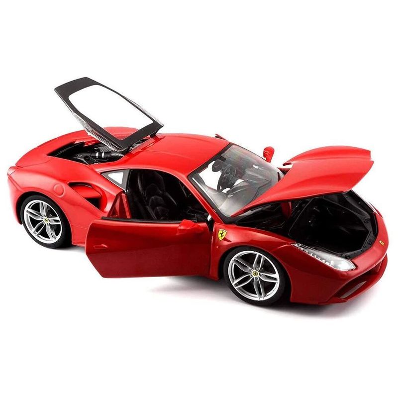 Bburago Ferrari Ferrari 488 GTB Race And Play Collection Die-Cast Model 1.18 Scale