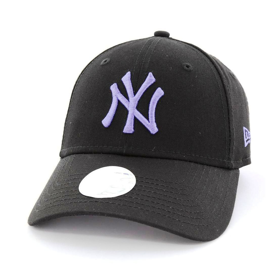 New Era Womens League Essential New York Yankees Ladies Cap Black/Light Royal