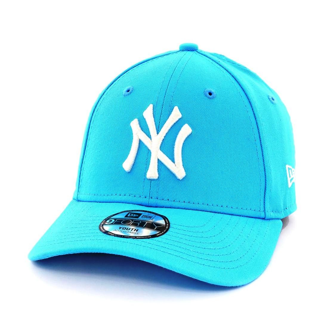 New Era Womens League Essential Kids New York Yankees Youth Cap Vice Blue