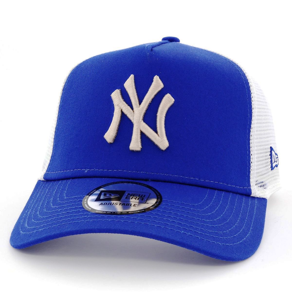 New Era League Essential MLB New York Yankees Men's Cap Light Royal/White
