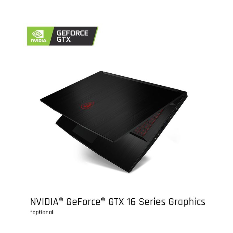 MSI GF63 Thin 10SCXR Laptop i7-10750/16GB/512GB SSD/NVIDIA GeForce GTX 1650 Max-Q 4GB/15.6 inch FHD/60Hz/Windows 10 Home Advanced/Black