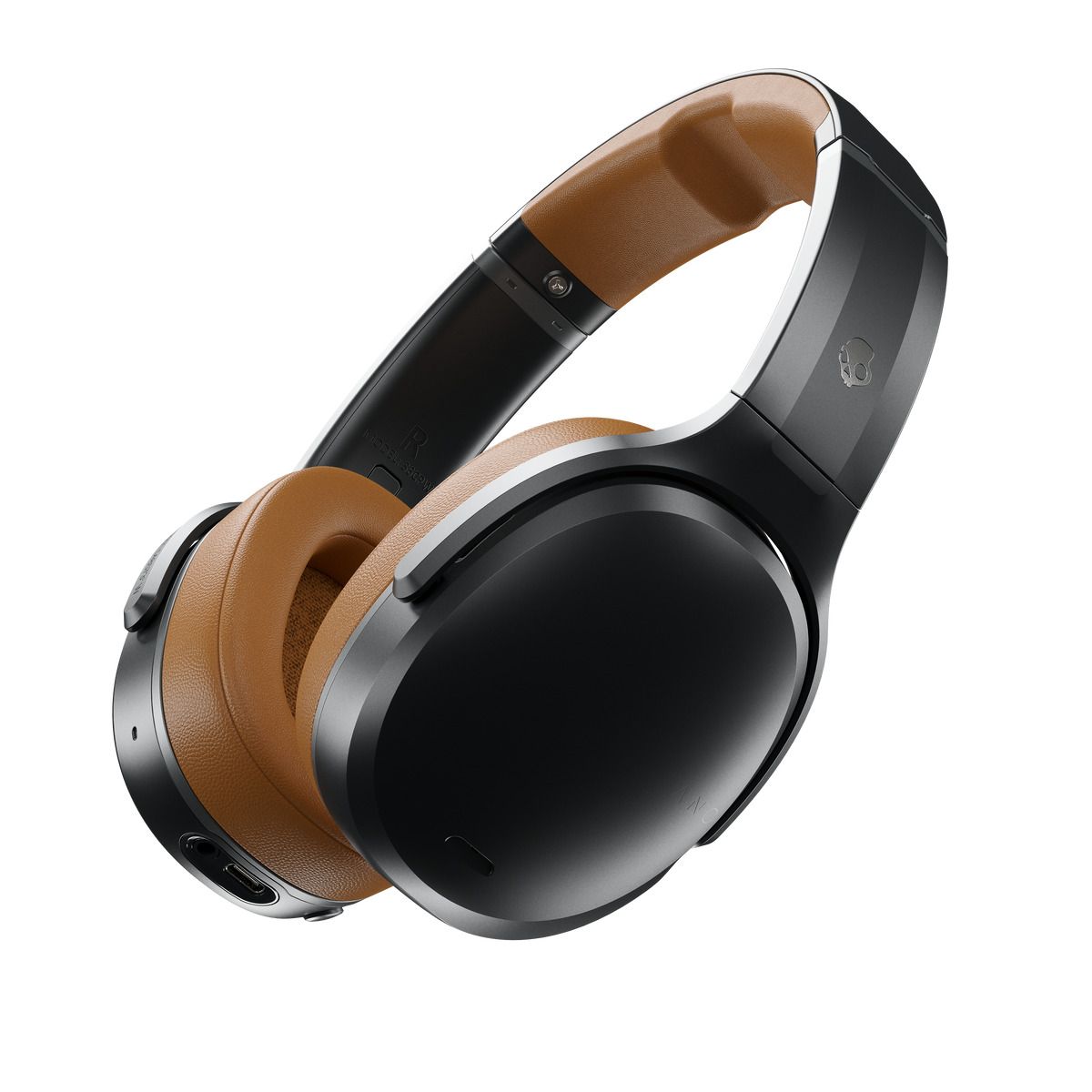 Skullcandy Crusher Black/Tan/Black Wireless Over-Ear Headphones with ANC