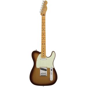 Fender American Ultra Telecaster Electric Guitar Maple Fingerboard - Mocha Burst