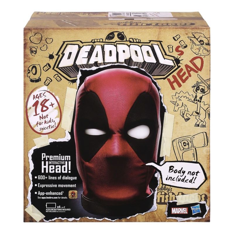 Hasbro Marvel Legends Deadpool's Head Premium Interactive Head