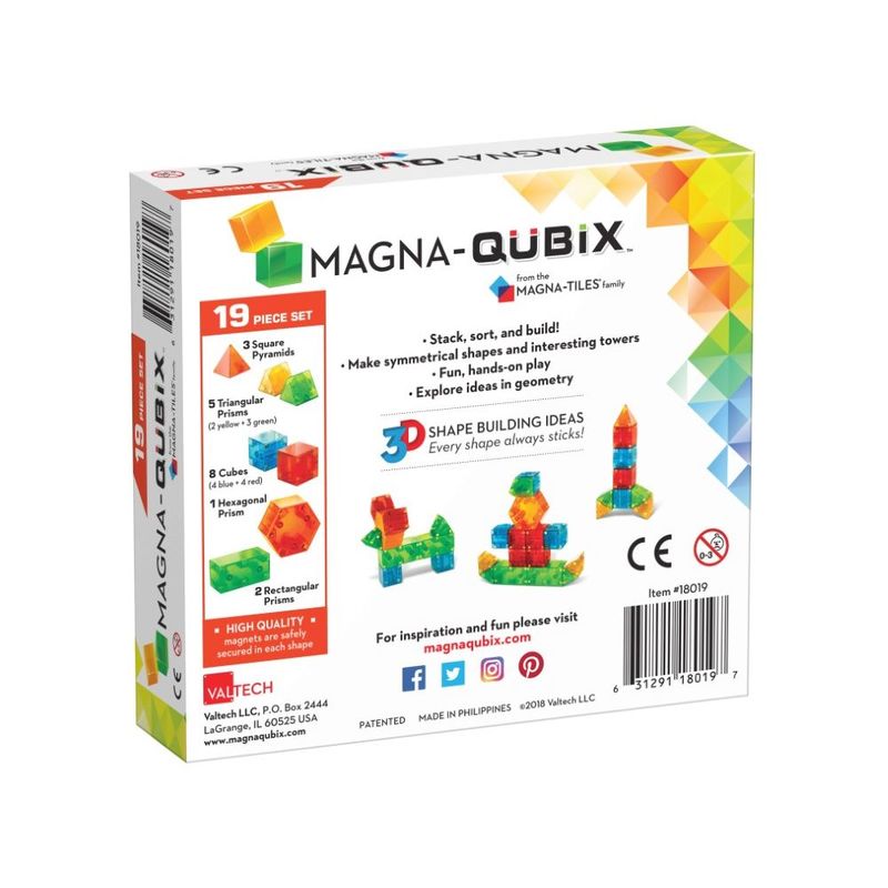 Magna Qubix 25 Piece Magnetic Building Set