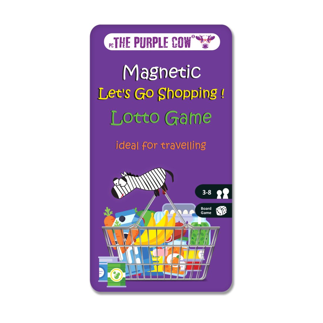 The Purple Cow To Go Magnetic Lets Go Shopping Travel Game
