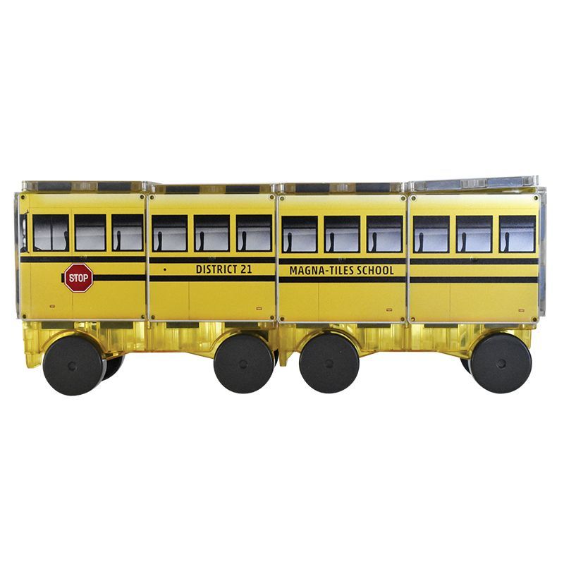 Magna Tiles CreateOn 123 School Bus