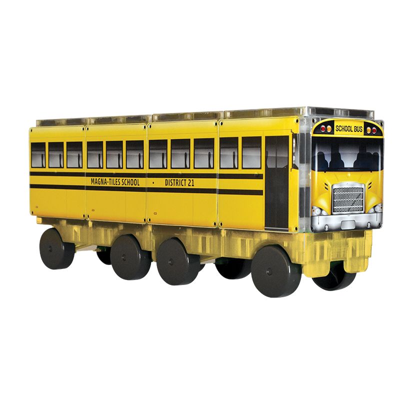 Magna Tiles CreateOn 123 School Bus