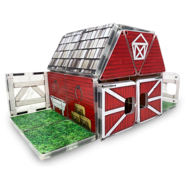 Magna Tiles CreateOn Farmyard Barn