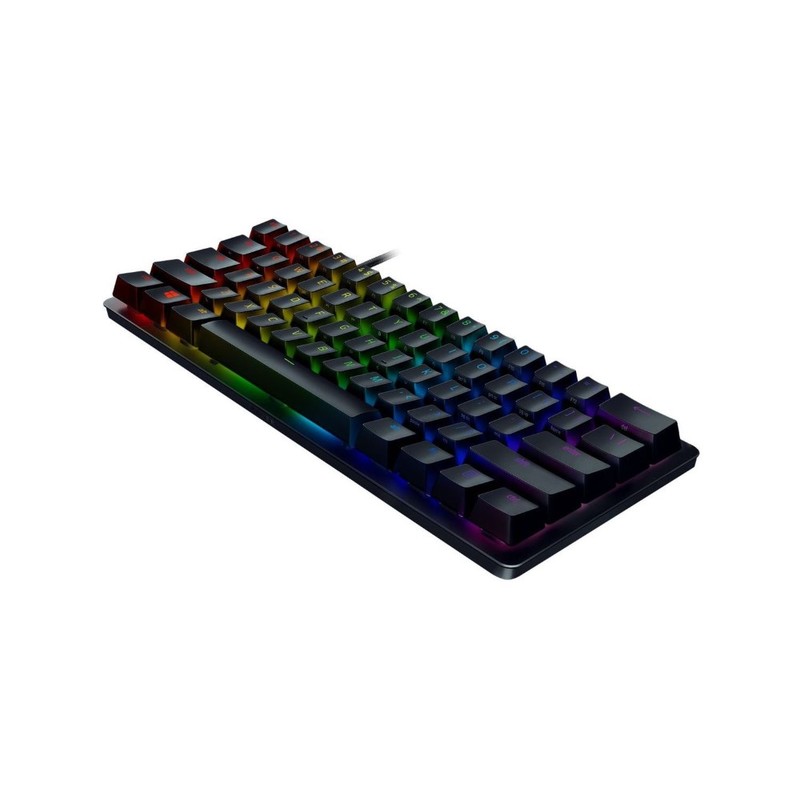Razer Huntsman Mini 60 Gaming Keyboard  - Clicky Optical Switch Purple - Black (US)