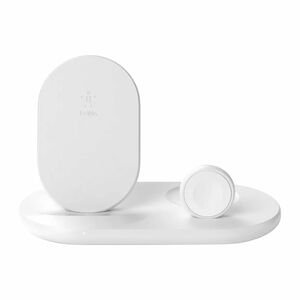 Belkin 3-In-1 Wireless Pad/Stand/Apple Watch White