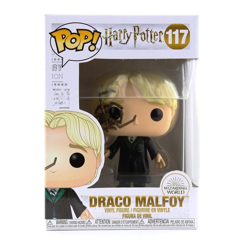Funko Pop Harry Potter Malfoy with Whip Spider Vinyl Figure