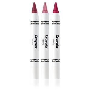 Crayola Beauty Crayon Trio Mauve It! - Mauvelous/Rose/Velvet Pink