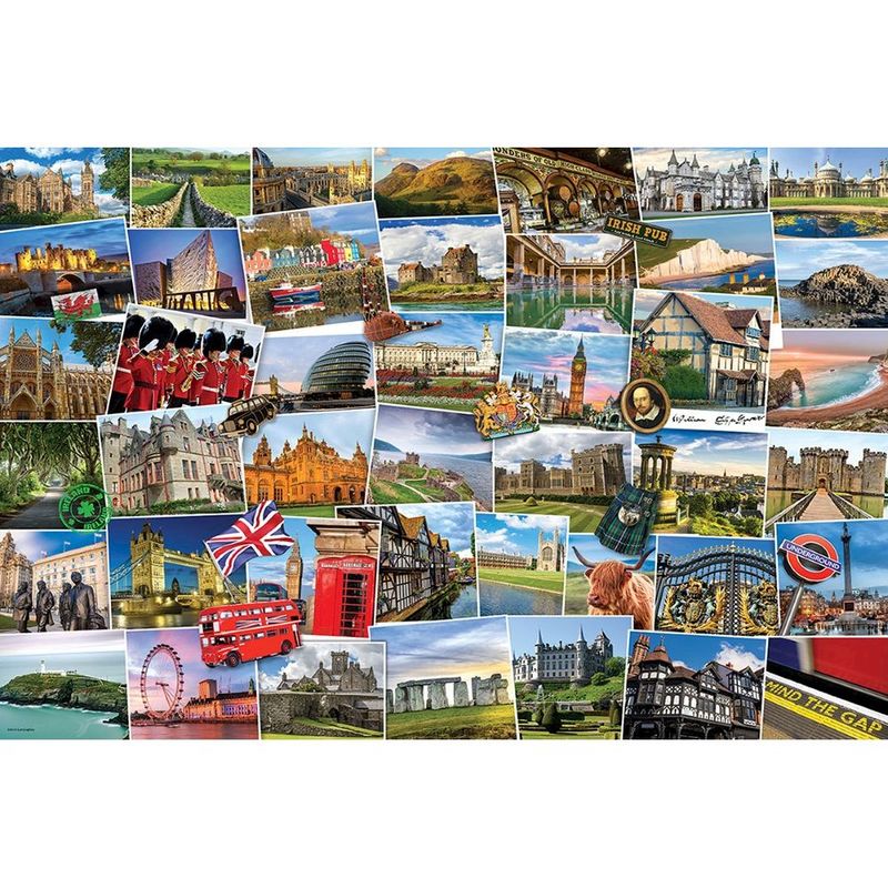 Eurographics Globetrotter United Kingdom Jigsaw Puzzle 1000 Pcs
