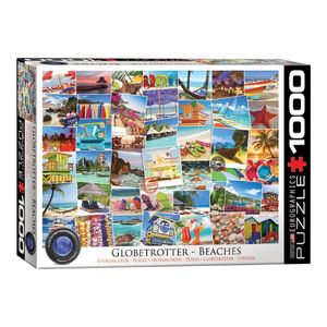 Eurographics Globetrotter Beaches Jigsaw Puzzle 1000 Pcs
