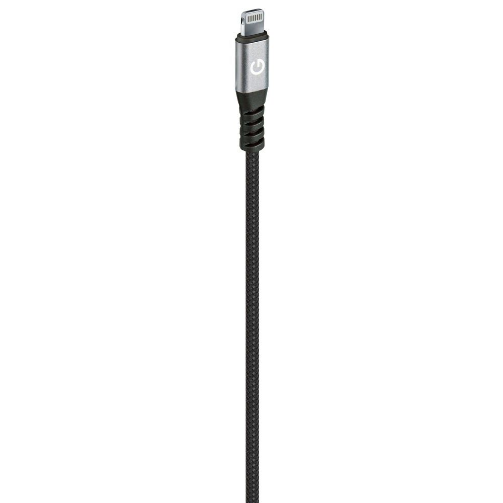 Energea AluTough Fortified Charge & Sync Silver Lightning Cable 1.5m