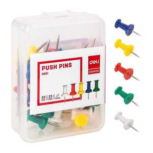 Deli Push Pins Size 23 mm