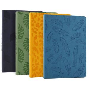 Onyx & Green Hard Cover Journal Notebook With Elastic Closure (Assortment - Includes 1)