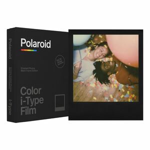 Polaroid Color Film Black Frame Edition for I-Type Cameras