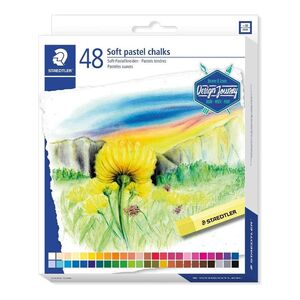 Staedtler Soft Pastel Chalks - Assorted Colours (Set Of 48)