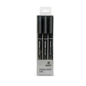 Montana Colors Technical Markers 1 mm (Pack of 3)