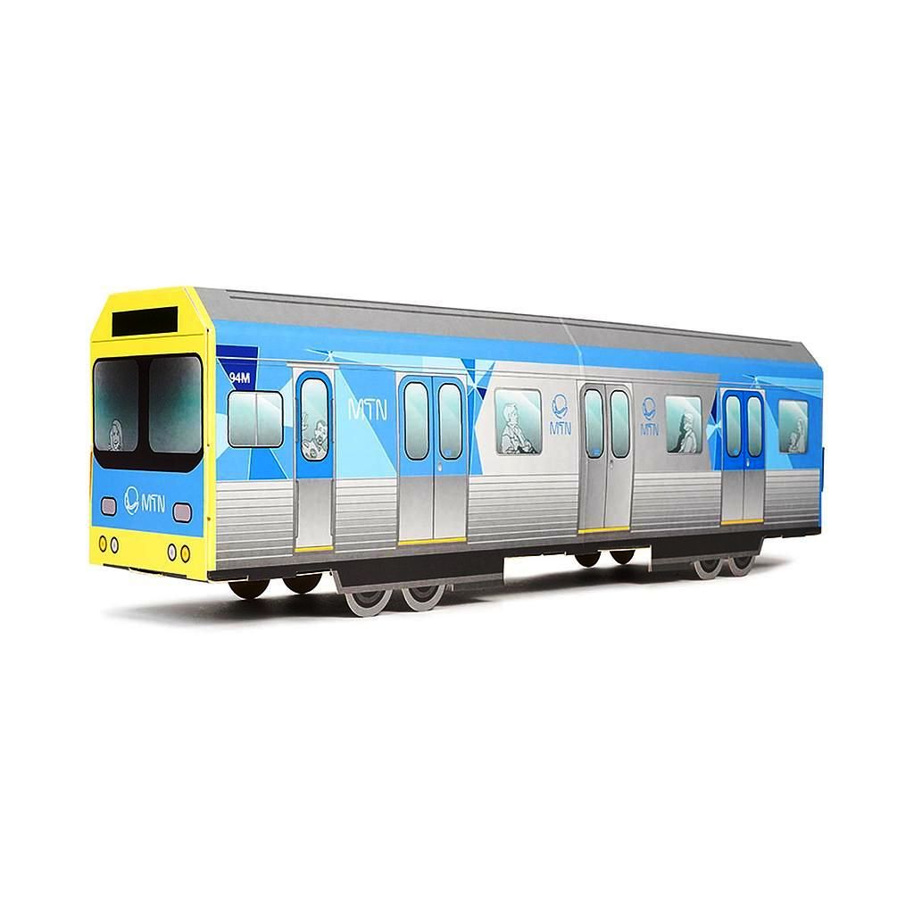 Montana Colors MTN Systems Miniature DIY Subway Car Melbourne Metro Train
