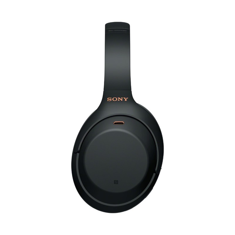 Sony WH-1000XM4 Black On-Ear Bluetooth Headphones with Noise Cancellation