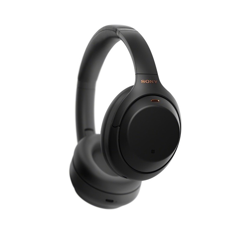 Sony WH-1000XM4 Black On-Ear Bluetooth Headphones with Noise Cancellation