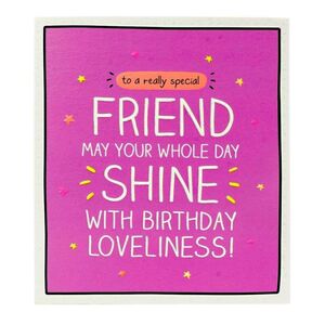 Happy Jackson to A Really Special Friend Greeting Card (160 x 176mm)